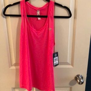 Neon Pink Women’s Under Armour Tank - S
